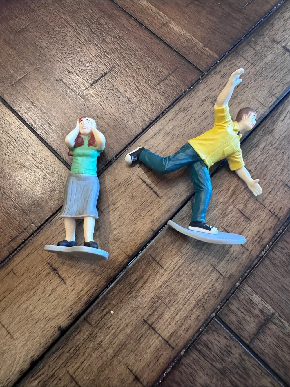 Zombie Cake Toppers Figurines Horror Scary Cupcake Novelty Halloween Party